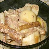 里芋とごぼうの肉みそ煮